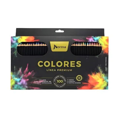 Colores Norma Premium Ultra Suave - Caja X 100