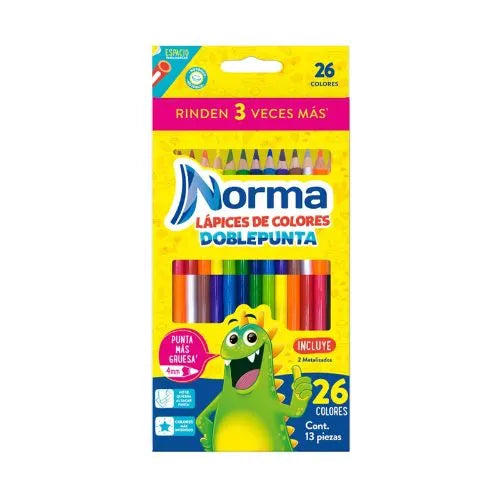 Colores Norma Doble Punta 13/26