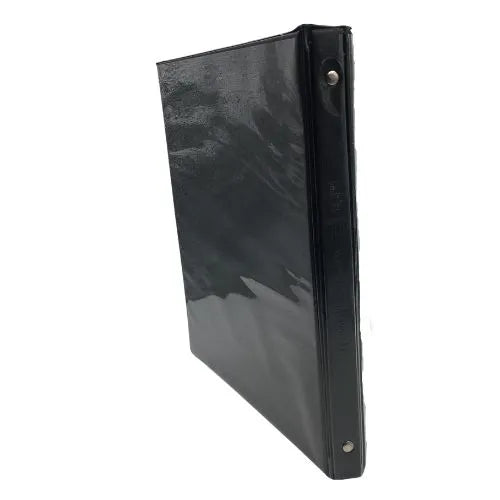 Folder Negro carta 0.5"