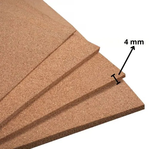Laminas De Corcho - Grano Fino 60 X 90 4 mm