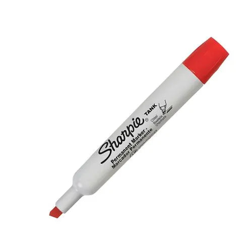 Marcador Permanente Sharpie Tank - Rojo