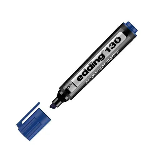 Marcador Edding 130 - Permanente - Azul