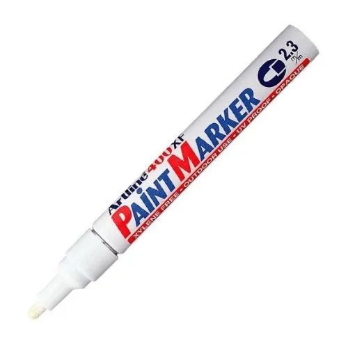 Marcador permanente Blanco