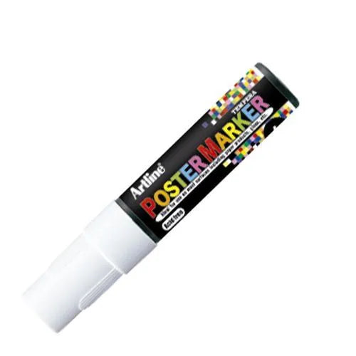 Marcador Poster Marker De Vinilo Blanco 6 mm