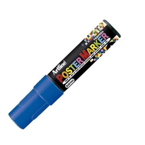 Marcador Poster Marker De Vinilo Azul 6 mm