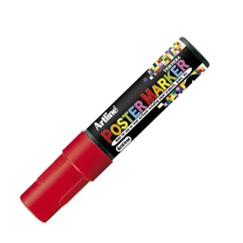 Marcador Poster Marker De Vinilo Rojo 6 mm