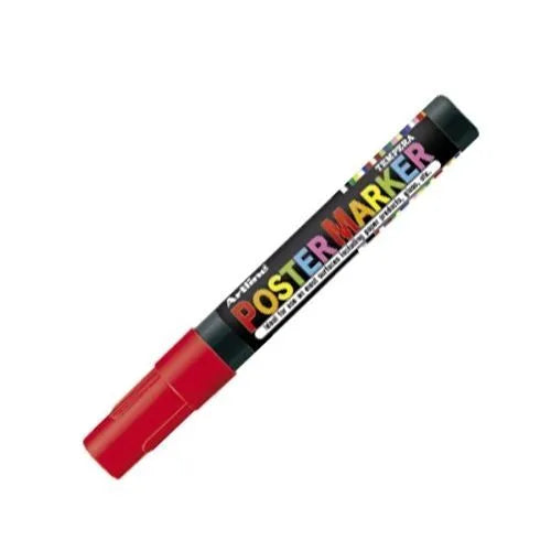 Marcador Poster Marker De Vinilo Rojo 2 mm