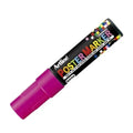 Marcador Poster Marker De Vinilo Rosado Fluorescente 12 mm