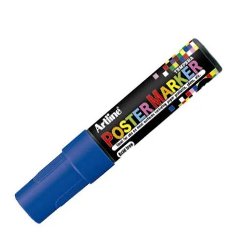 Marcador Poster Marker De Vinilo Azul 12 mm