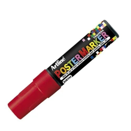 Marcador Poster Marker De Vinilo Rojo 12 mm
