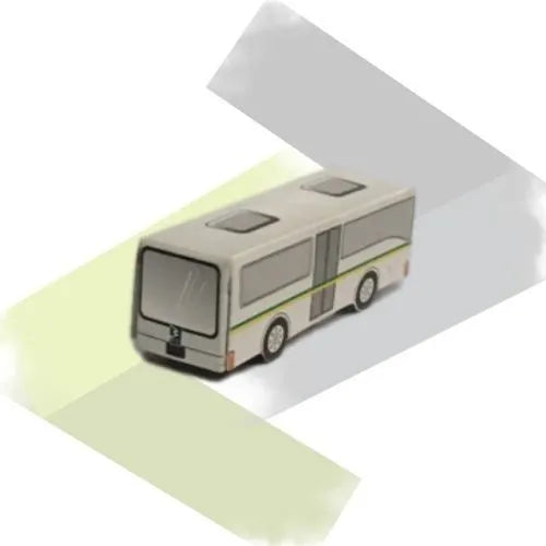 Materiales Para Maqueta Calles (Buses, Carros Y Más - Bus Alimentador