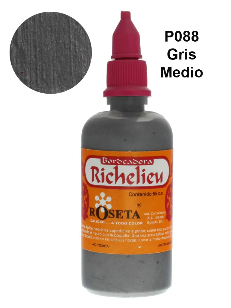 Bordeador Richelieu Gris Medio Perlado