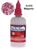 Bordeador Richelieu magenta Escarchado