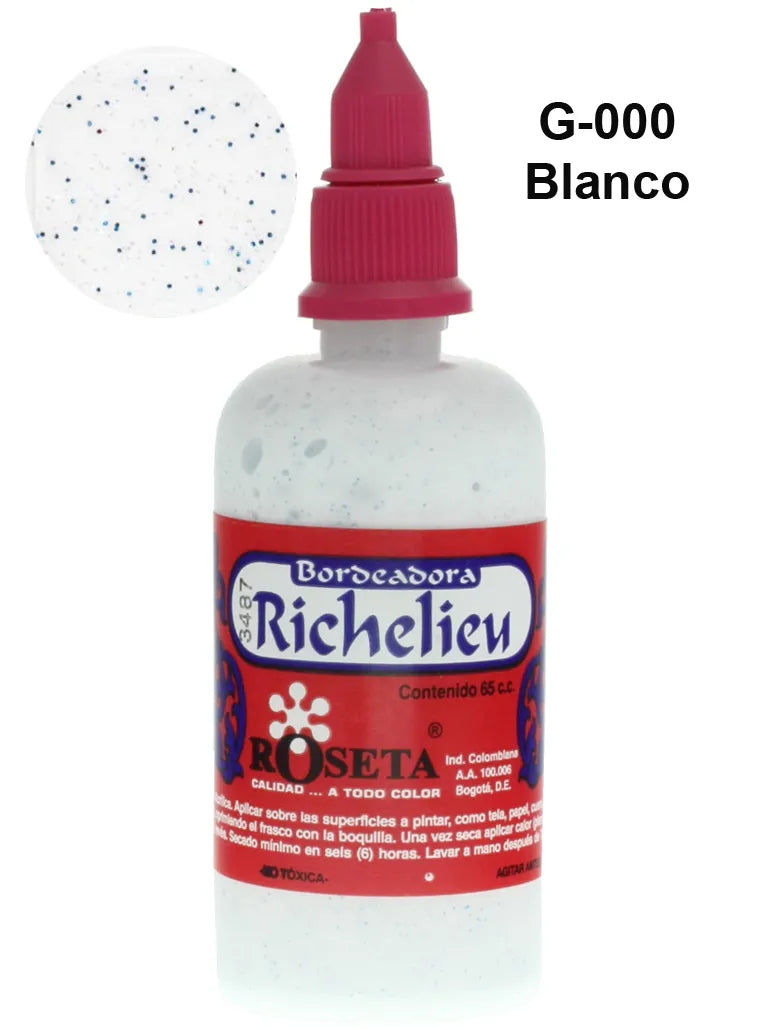 Bordeador Richelieu Blanco Escarchado