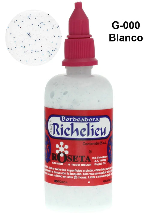 Bordeador Richelieu Blanco Escarchado