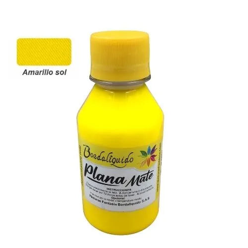 Pintura BordaLiquido Amarillo Sol 120cc