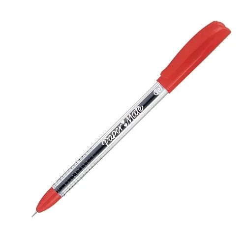 Boligrafo de Gel, Punta Fina - Rojo Tapa Paper Mate