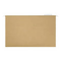Carpeta Colgante Cartón - Oficio - Café Varilla Plastica