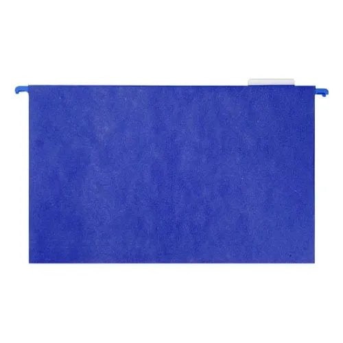 Carpeta Colgante Cartón - Oficio - Azul Varilla Plastica