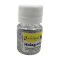 diamantina, escarchas holográficas - Plata holograma