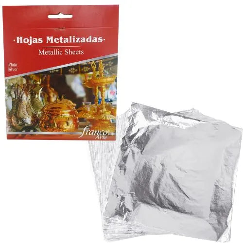 Laminillas Franco Arte Plata Paquete X25