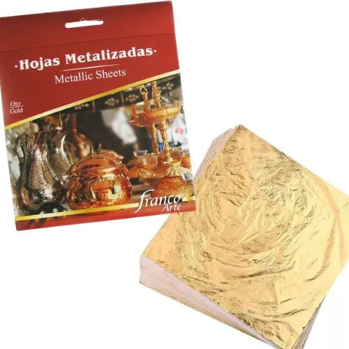 Laminillas Franco Arte Dorada Paquete X25