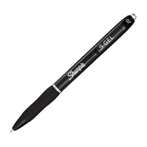 Lapiceros Punta Fina, Tinta De Gel Marca Sharpie - Negro Cuerpo Negro