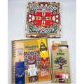 Libro de Mándalas mas caja de colores, marca Artisan - 1