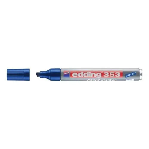 Marcador Edding borrable 353 Azul