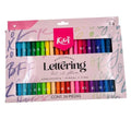 marcadores doble punta, para lettering marca Kiut - x24