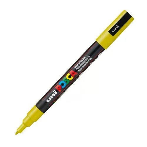 Marcador Posca De Pintura A Base De Agua - Unidad PC 3M Amarillo