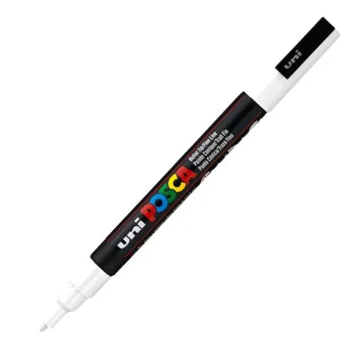 Marcador Posca De Pintura A Base De Agua - Unidad PC 3M Blanco