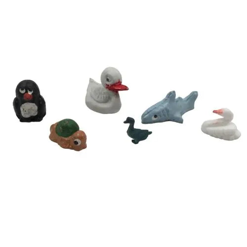 maqueta de animales Paquete surtido - x6 acuaticos