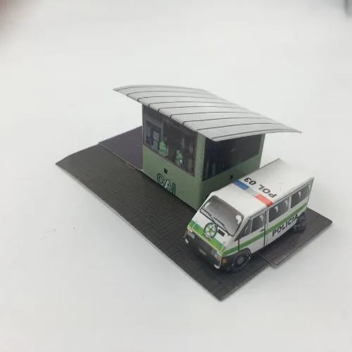 materiales para maqueta exteriores (Edificios, Casas y Más) - Cai de policia