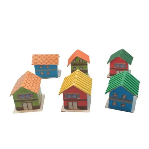 materiales para maqueta exteriores (Edificios, Casas y Más) - Casa pequeña x6
