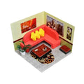 materiales para maqueta interiores de casa - Sala