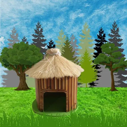 materiales para maqueta exteriores (Edificios, Casas y Más) - Choza grande
