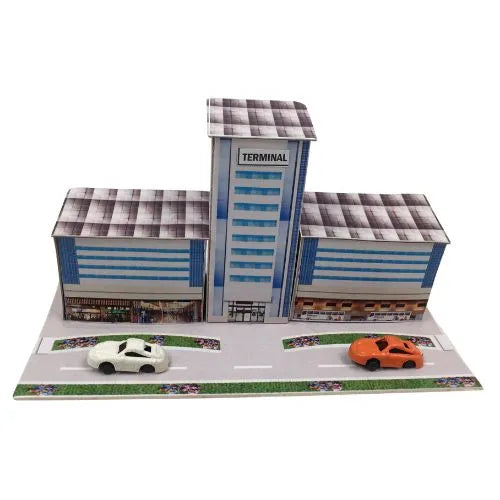 materiales para maqueta exteriores (Edificios, Casas y Más) - Terminal de transporte