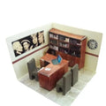 materiales para maqueta interiores de casa - Sala Estudio