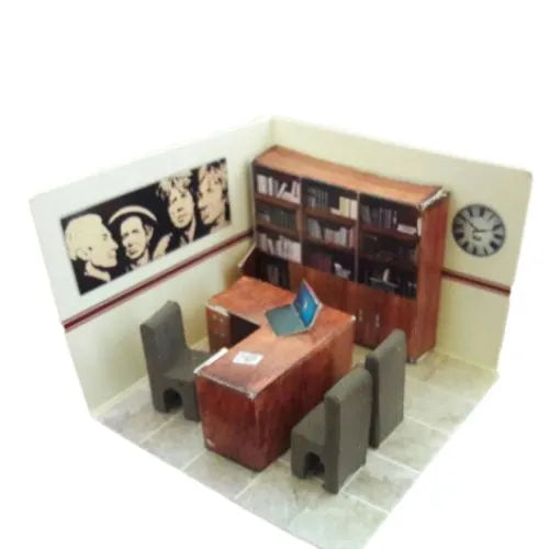materiales para maqueta interiores de casa - Sala Estudio