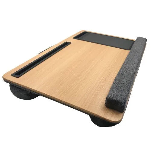mesa para portatil de madera