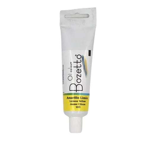 Oleo Bozzetto de 50 ml Amarillo Limón Normal