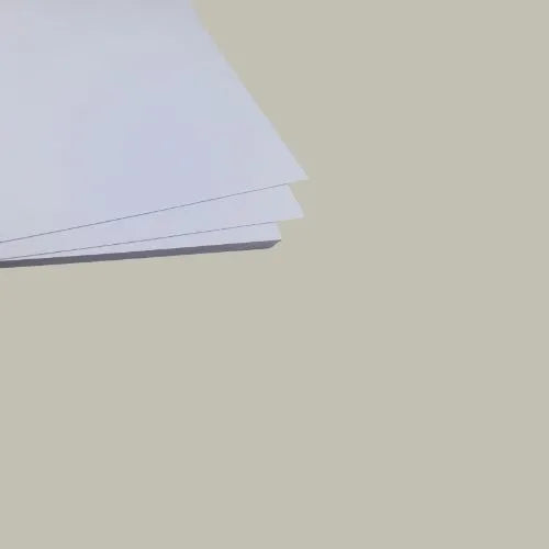 Papel Opalina extra blanca - Carta