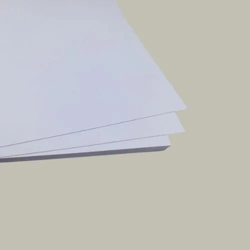 Papel Opalina extra blanca - Oficio