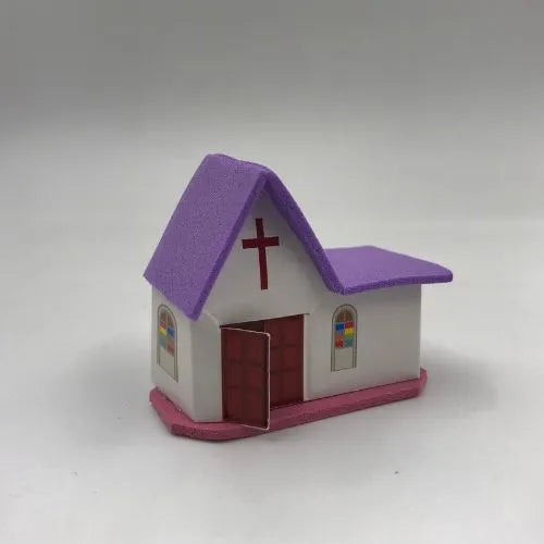 materiales para maqueta exteriores (Edificios, Casas y Más) - Iglesia pequeña de fomi