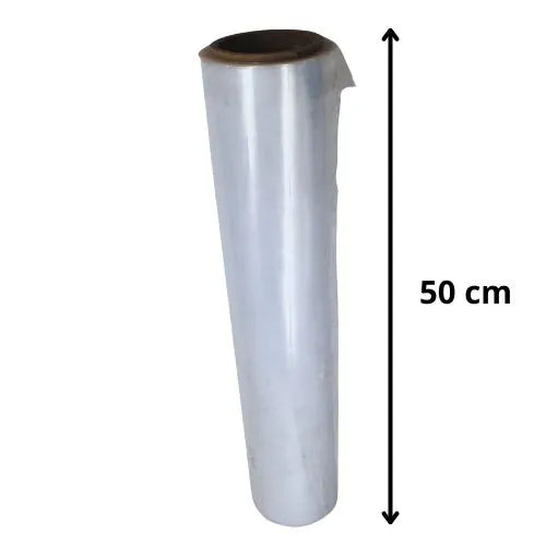 Papel chicle o strech 50 cm x 300 m Transparente