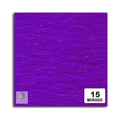 Papel crepe, papel pinocho, papel corrugado o papel crespón - Morado
