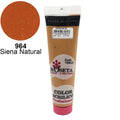 Pasta Acrílica Roseta en tubo Plano Siena Natural 100cc