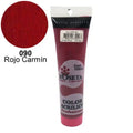 Pasta Acrílica Roseta en tubo Plano rojo carmín 100cc