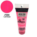 Pasta Acrílica Roseta en tubo Fluorescente Cereza 45cc